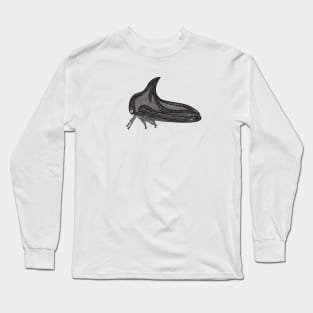 Treehopper Ink Art - cool insect design - on white Long Sleeve T-Shirt